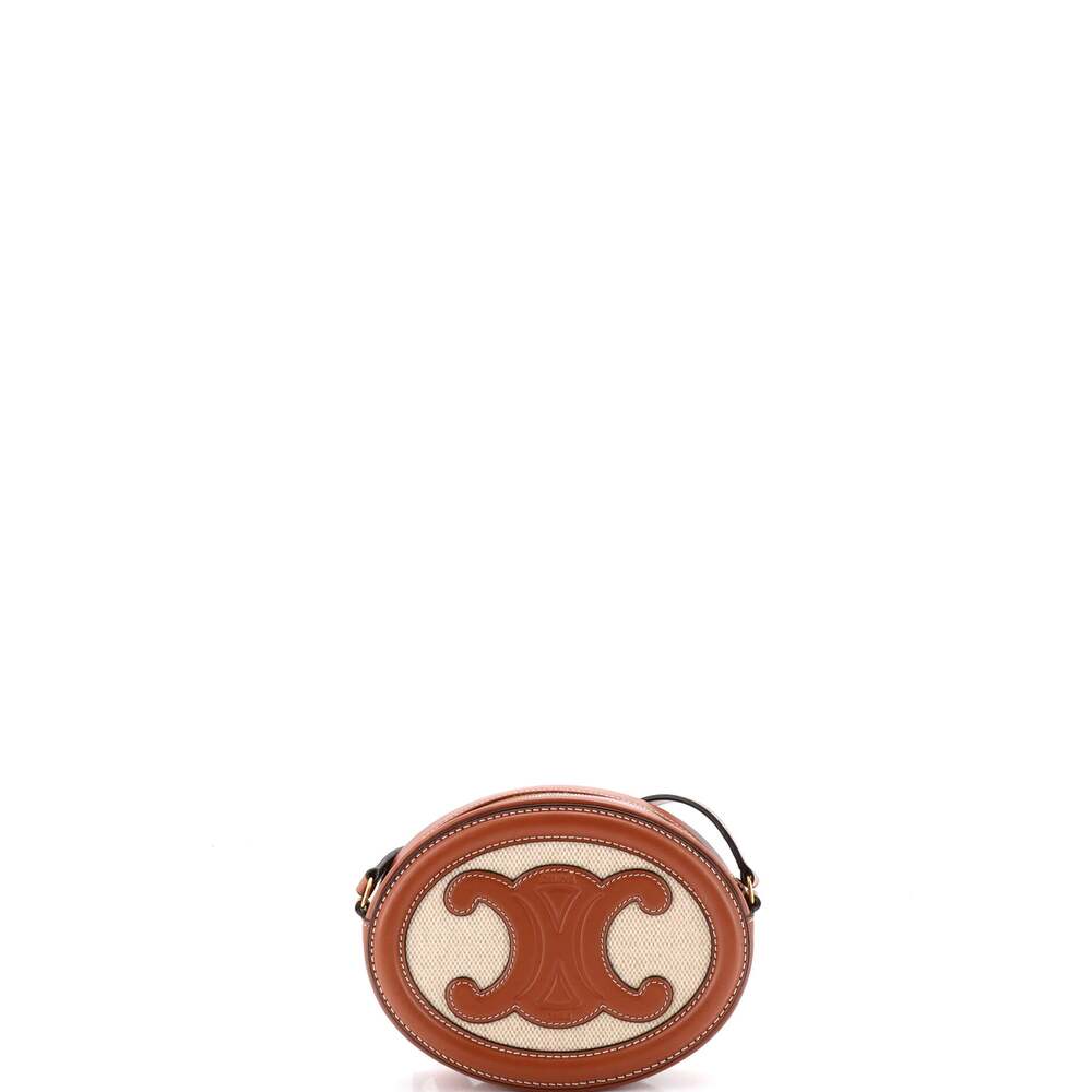 Celine Triomphe Oval Crossbody Bag #245074C15B - Picture 3 of 6